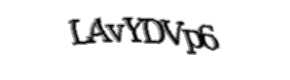 Security check image, please type the characters shown
